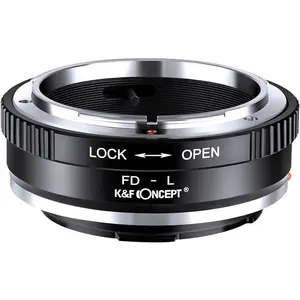 K&F Concept Lens Mount Adapter FD-L Manual Focus Compatible with Canon FD & FL 35mm Lens to L Mount Camera Body