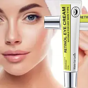 1pc Retinol Eye Cream - Deep Hydration&Firming, Smooth Moisturizing Eye Serum for All Light Beige Types, Home Travel Use, Perfect Gift, Under Eye Dark Circle Remover, Under Eye Brightener, Eye Bag Remover, Eye Cream Against Wrinkles