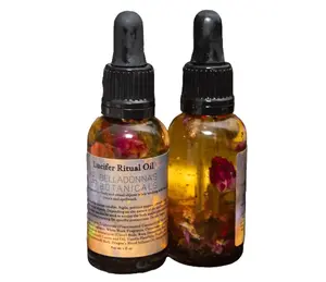 Lucifer Ritual Oil Bottle Empowerment Transformation Magickal Energy Elixir for Rituals Spellwork & Personal Strength