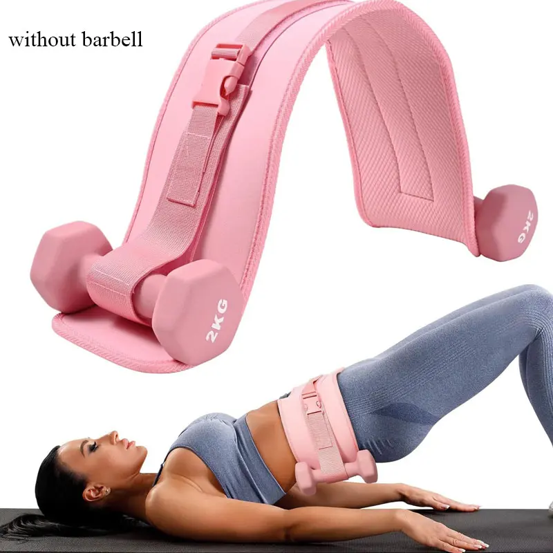 Yoga Exercise Dumbbell Waist Weight Belt, Hip Bridge Assist Band, Anti-Slip Weight Lifting Strap, Buttocks Training Belt, Glutes Workout Equipment