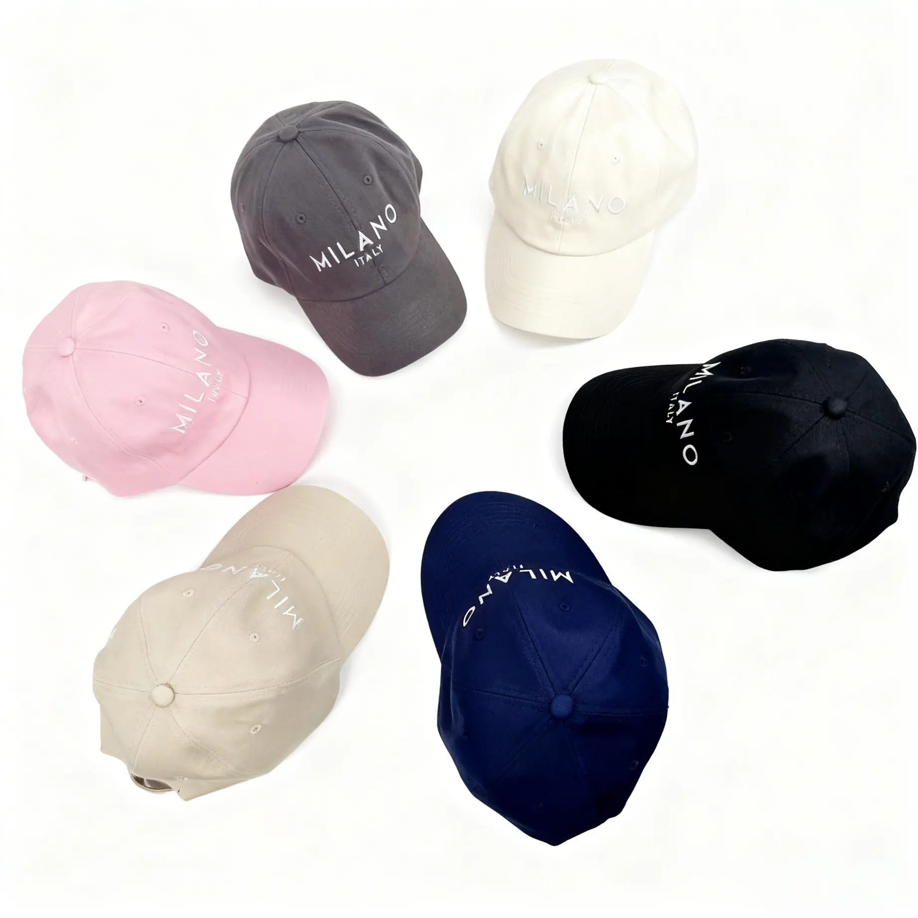 Unisex Fit Emblem Print Denim Hat - Fitted Embroidered Logo Baseball Cap, Sturdy Material, Adjustable Strap, UV Prevention, Black One-Size Clothes Accessory for Outdoor Travel