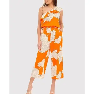 Women's Ax Paris Floral Jumpsuit