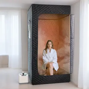 Portable Home Steam Sauna Tent – Full-Body Relaxation & Stress Relief, 1200W 3.0L Foldable Dry Sauna for Indoor Use