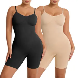 Women's Compression Shapewear Bodysuit Tummy Control Body Shaper Waist Snatching Body Suit Butt Lifter Womenswear Undewear