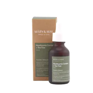 Mary & May Houttuynia Cordata + Tea Tree Serum 30ml - Anti-Acne & Soothing Skincare for Oily & Sensitive Skin