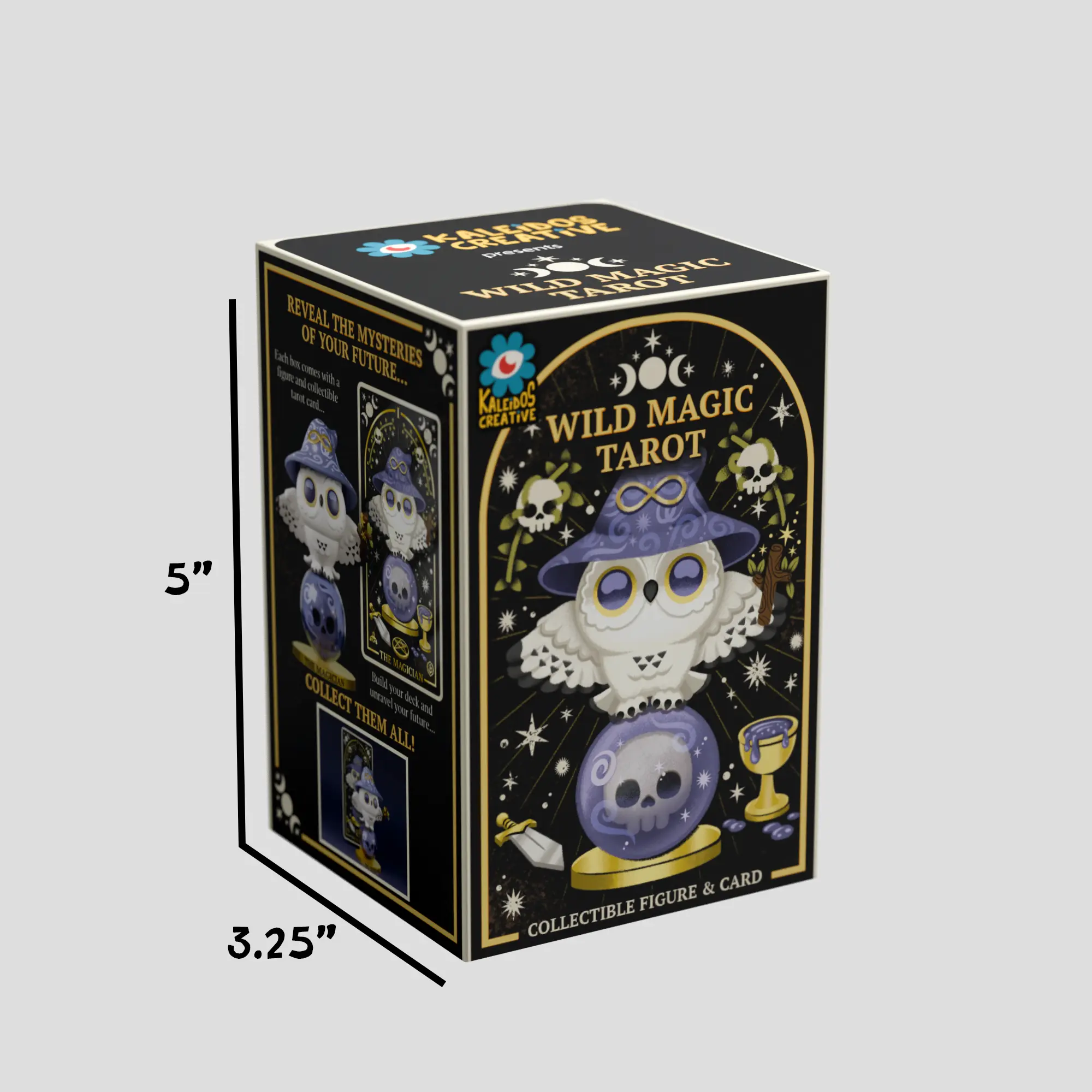 ハロウィーン❇️シャドーボックス Kaleidos Creative - Wild Magic Tarot - Blind Box - Mystery Box