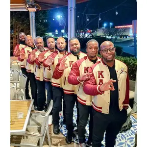 Kappa Krimson & Kream Bomber Jacket