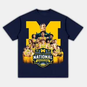 MICHIGAN "NATTY CHAMPS" Basketball CHAMP Adult and Youth T-Shirt Sweatshirt, Michigan Basketball shirt, graphic t-shirts, #Wolverineee merch, Game Day Shirt, MICHIGAN Basketball merch, men's clothing clothes merch, Streetwear, Gift For Him and Her