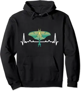 Heartbeat Luna Moth Pullover Hoodie - Jacobjbt Shop 45B0CHSK1T8Z