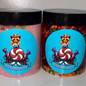 Cowgirls Candy Rush Oowey Gooey Strawberry Nerdy Gushies W/Strawberry Nerdy Dipping Powder-Sweet Snack