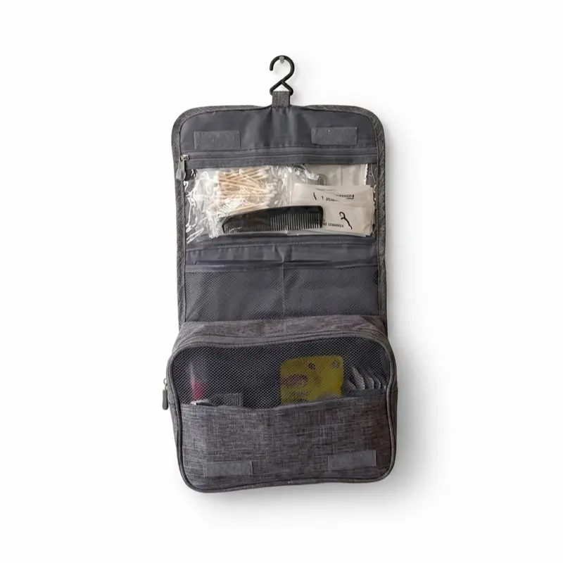 Mens Toiletry Bag - Fully Loaded - Vacation Ready Travel Pack