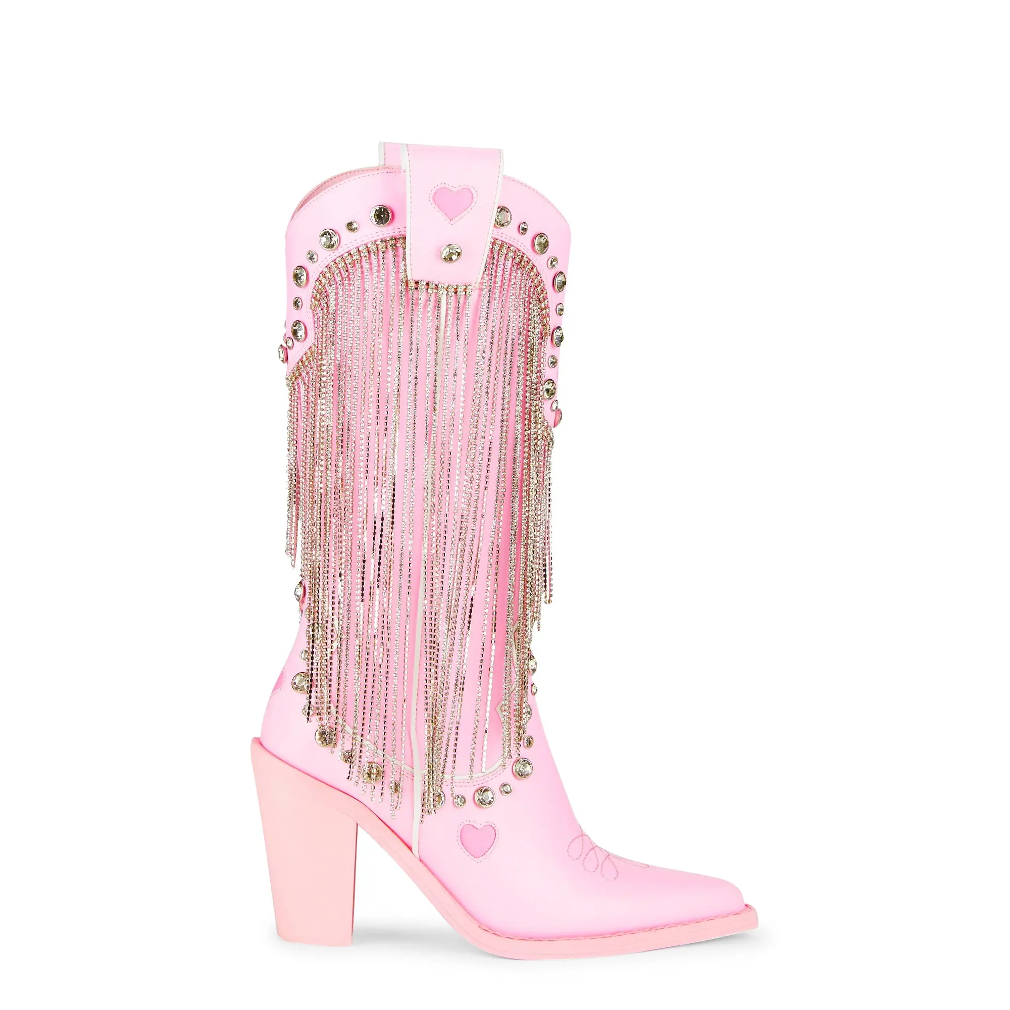 Present Perfect Cowboy Boots - Pink