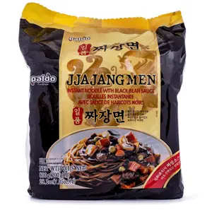 Paldo Jjajangmen Instant Noodle with Black Bean Sauce, Pantry Food, Food Item