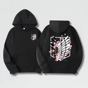 Attack On Titan Anime Eren Yeager Pullover Streetwear Harajuku Shingeki No Kyojin Hoodies T-shirts, Anime graphic lover t-shirt graphic tees Sweater, Hoodies