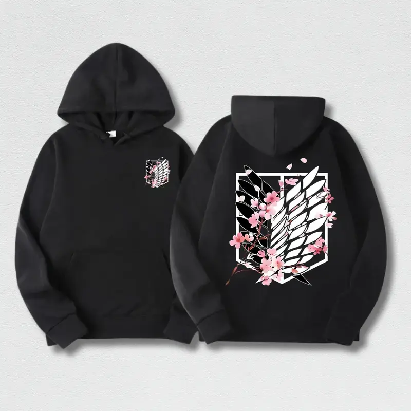 Attack On Titan Anime Eren Yeager Pullover Streetwear Harajuku Shingeki No Kyojin Hoodies T-shirts, Anime graphic lover t-shirt graphic tees Sweater, Hoodies