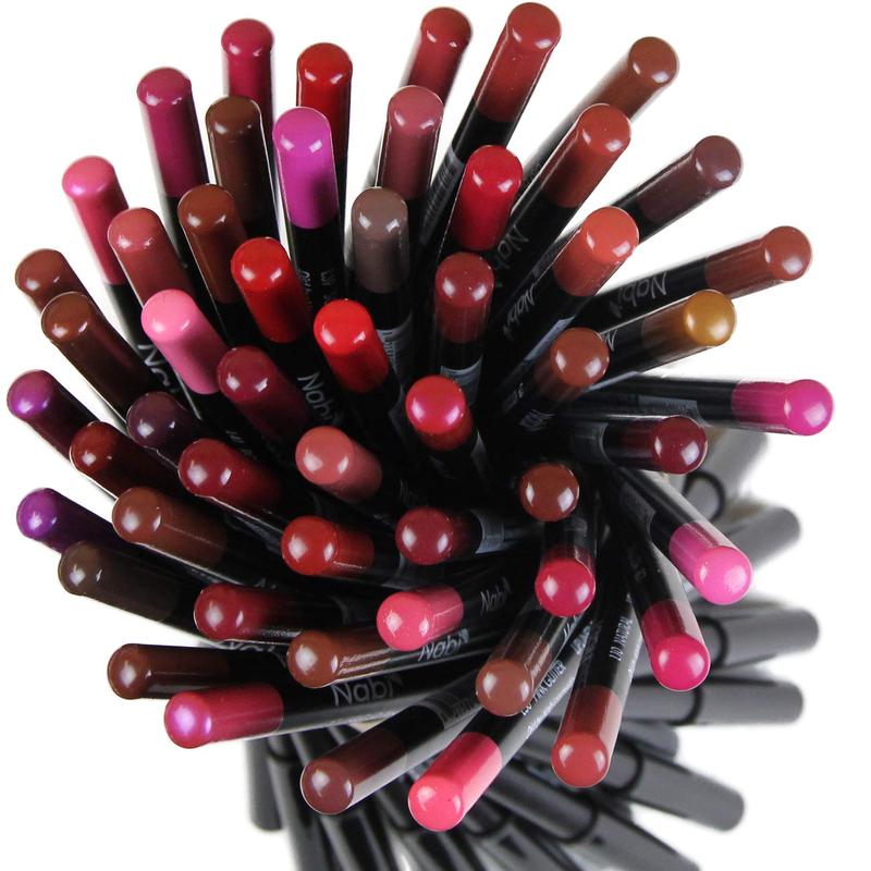 NABI LipLiner and  Eyeliner Pencils-L01-L32[30COLORS] -Long Lasting,High Pigment,Smudge-Proof. Perfect for All-Day Wear, Easy to Apply- Matte/1PC sauchae stain lip liner