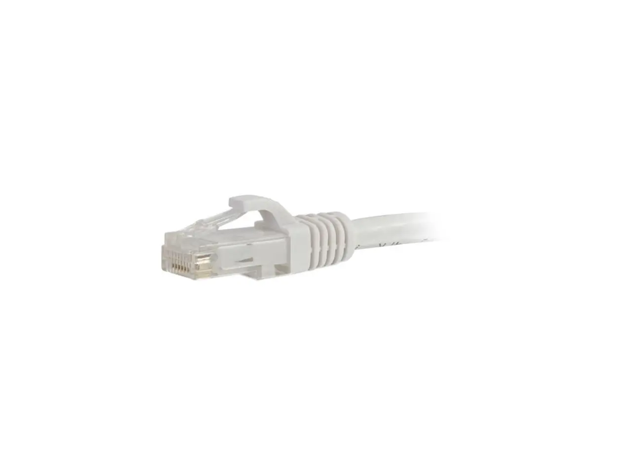 C2G 50770 12 ft. Cat6a Snagless Unshielded (UTP) Ethernet Network Patch Cable - White