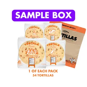 Sample Box- 1 Pack of Each + Ziploc Bag