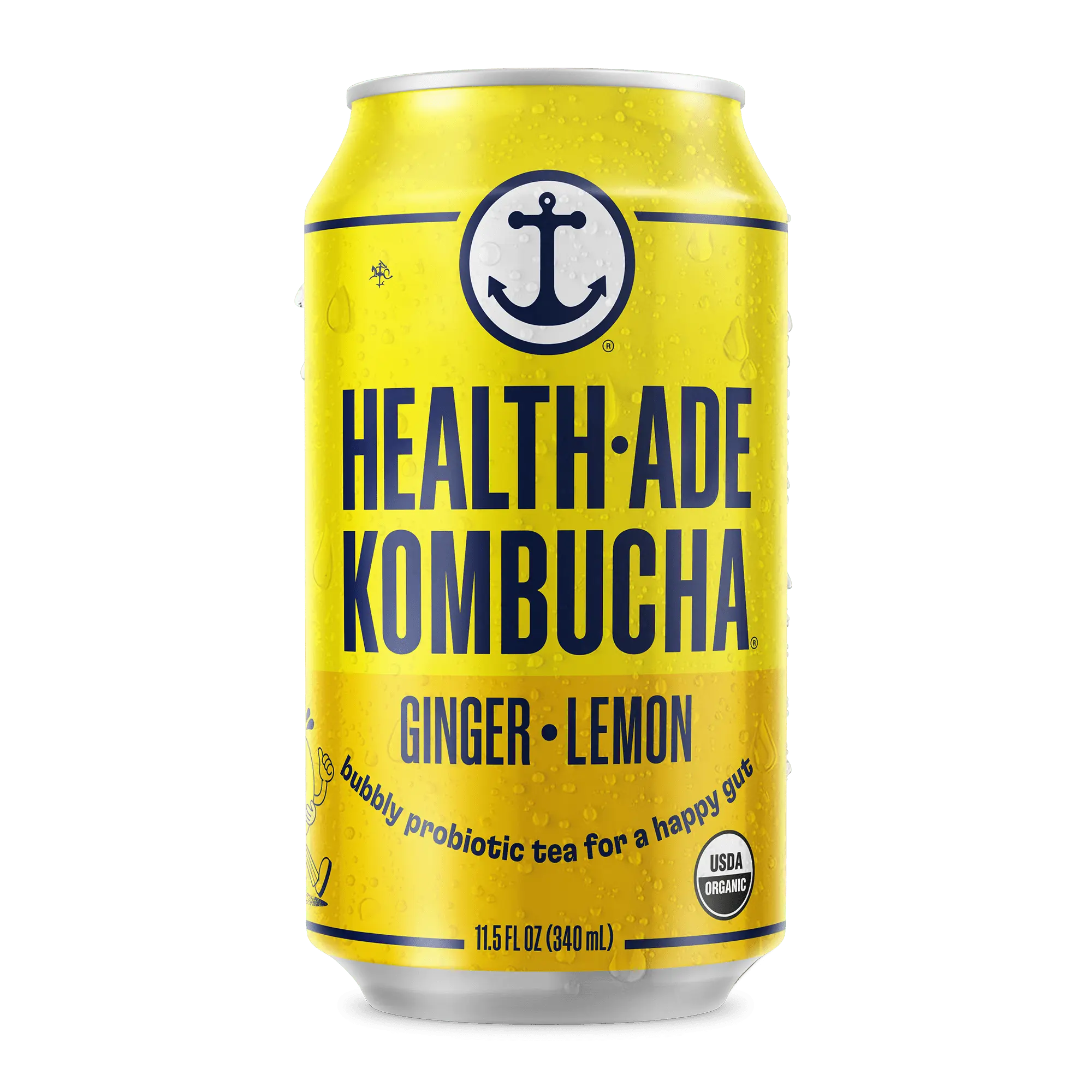Ginger-Lemon Kombucha in Cans Ginger-Lemon Kombucha in Cans