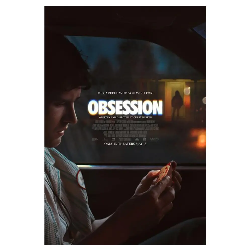 Obsession Movie Poster Unframed Cinematic Aesthetic Decor for Bedroom, Living Room & Home Wall Art Print Decoration
