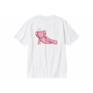 KAWS x Uniqlo UT Short Sleeve Graphic T-shirt (US Sizing) White (unisex) by StockX