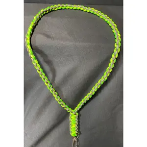 Round Braid w/ Cobra Weave Paracord Lanyard 2 Color
