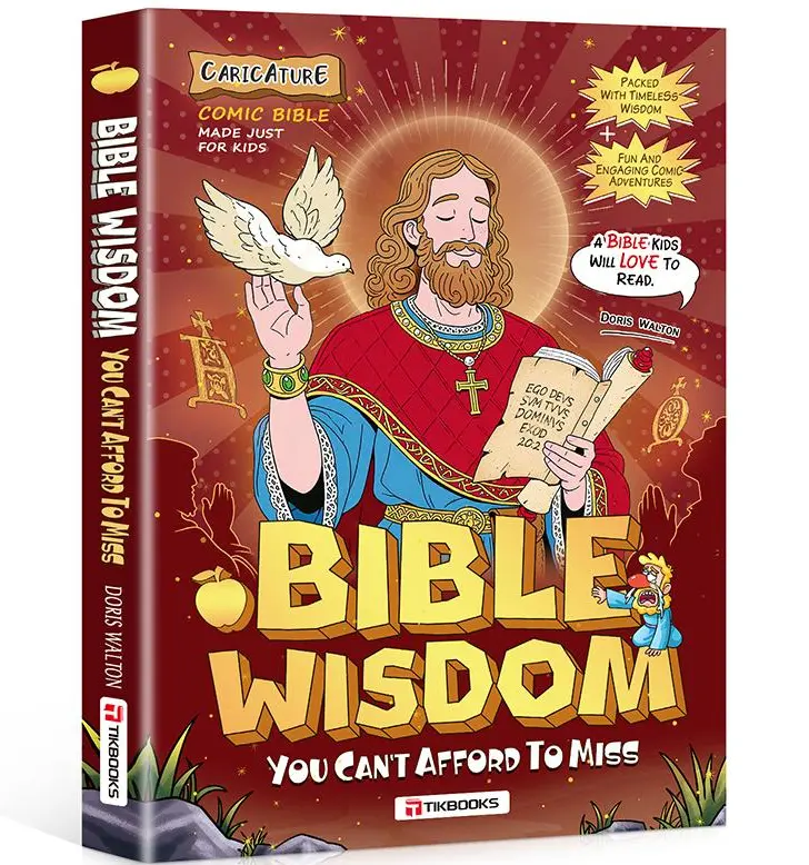 QL-【TIKBOOKS】Bible Stories in Comics: Timeless Wisdom for Young Hearts and Minds