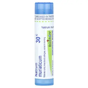 Boiron Natrum Muriaticum, 30C, Approx 80 Pellets