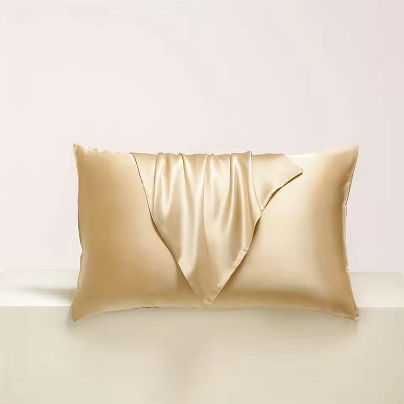 2pcs Boost Beauty Sleep Silky Satin Pillowcases – Cooling, Hair & Skin-Friendly, Easy-Care