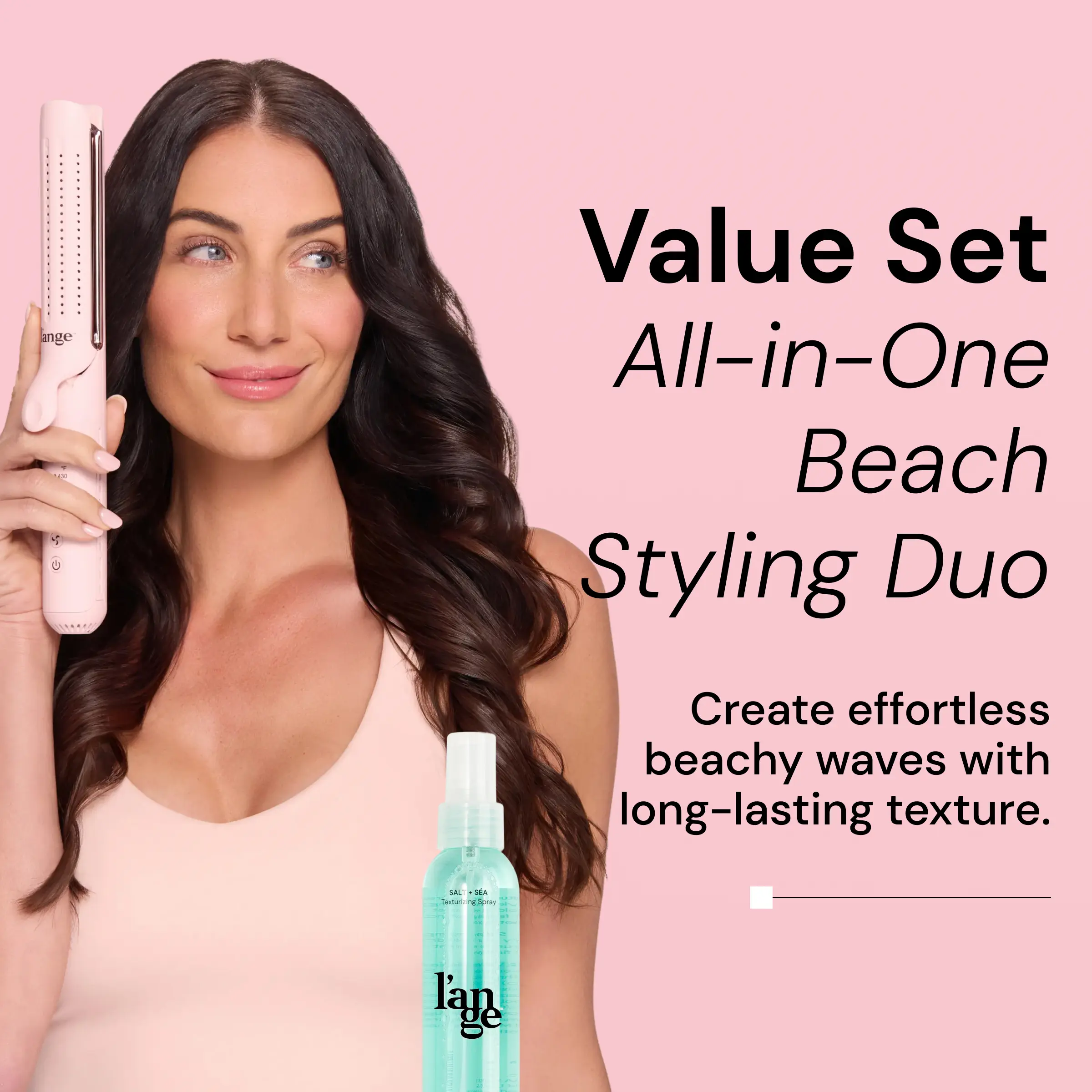 L'ANGE HAIR - All-in-One Beach Styling Duo