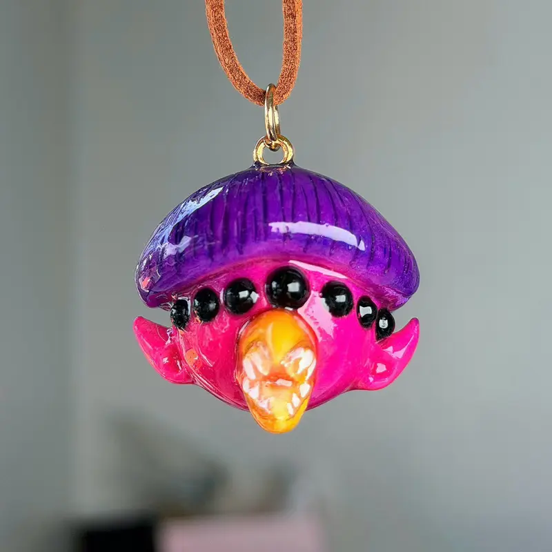 Alien necklace handmade Jewelry Accessories & art