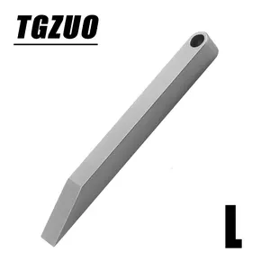 1pc Titanium Alloy Pry Bar, Multi-Functional Edc Tool, Outdoor Camping Gear, Compact Survival Kit, Essential Travel Accessory