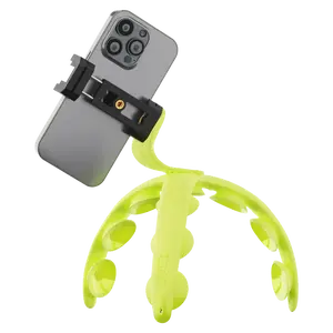 Tenikle - PRO Bendable Suction Cup Tripod Mount - Turbo Yellow