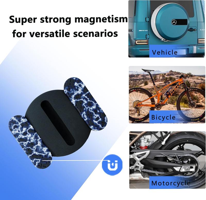 GPS Tracker for Vehicles Real-Time Mini Magnetic Car Tracker Device with Free App Hidden GPS Tracking for Cars Trucks Motorcycles Kids Pets Anti-Theft No Monthly Fee For Apple Find My & Android iOS localizador  gps