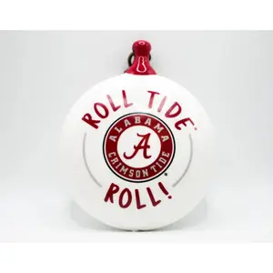 Alabama Logo Ceramic Puff Ornament