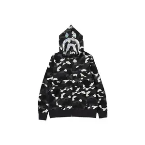 BAPE City Camo Shark Full Zip Hoodie (SS24) Black (men) by StockX