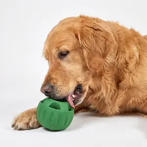 Silicone Dog Chew Toy - Slow Feeder, Molar, Food-Leaking Puzzle, Non-Toxic Safe for Puppy Small-Medium Dogs, Interactive IQ Training Pet Supply funny pupsicles squeaky