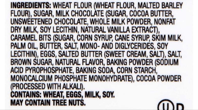 Salted Caramel Biscotti Food, 24-Count Pack