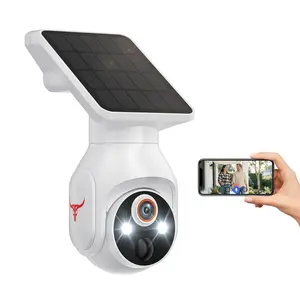 Wireless Outdoor Security Camera, WiFi Camera for Home Security with 1080P Color Night Vision, Battery Outdoor Solar Camera with 2.4GHz WiFi, IP65 Waterproof Wireless Security Cameras