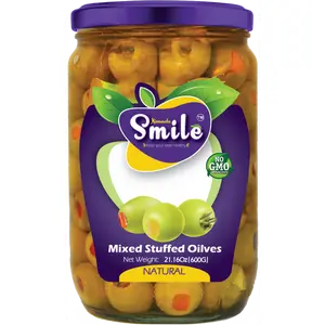 Stuffed Olives Mixed | 600g - 21.16 Oz