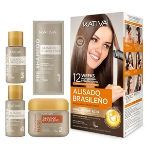 Kativa Brazilian Keratin Kit for Alisado Brasileño