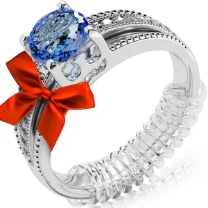 Ring Sizer Adjuster for Loose Rings - 12 Pack 2 Sizes for Different Band Widths – Silicone Ring Sizers and Mandrels Adjuster - Invisible Ring Guards for Women and Men