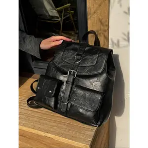 Women's Elegant Fashion Backpack, Casual Simple Large Capacity Backpack, Versatile Trendy Backpack for Commuting, Shopping, and Dating