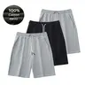 EVELLYHOOTD Baggy Shorts | M102 Baggy Sweatshorts 100% Cotton | Summervibes Streetwear Casual | Chill Fit