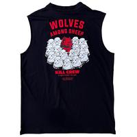 WOLVES AMONG SHEEP CUTOFF-BLACK
