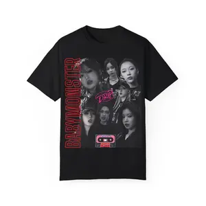 BabyMonster Shirt, BabyMonster World Tour 2025 Shirt, Hello Monsters World Tour, KPOP Fan Shirt
