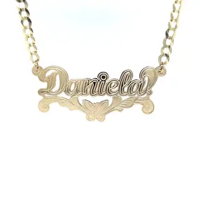 Daniela Gold Necklace - Women's Personalized Accessory