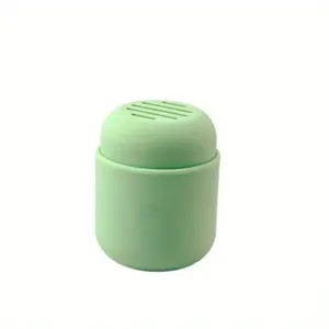 Silicone Makeup Sponge Holder, 1pc Waterproof Beauty Box with Ventilation Holes Design, Travel Makeup Sponge Container, Makeup Box Organizer, Makeup Accessories Organizer