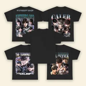 Caleb Myth Nether Lord The Termination Love and Deepspace Girl Dinner Retro T-Shirt, Caleb Otome Game Gift For Fan 100% Cotton Fabric True To Size