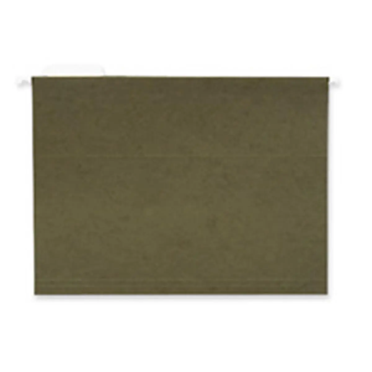 Business Source Hanging Folder Organizer - 0.2 Tab Cut, Acid-Free, 8.50" x 11" Letter-Size Documents Compatible, Standard Green, Recycled Paper with 100% Post-Consumer Waste/100 Percent Post-Consumer Recycled Material, for Office Filing Needs